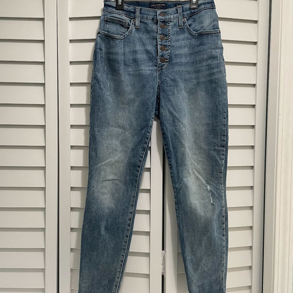 Lucky Brand High Rise Bridgette Skinny Jeans